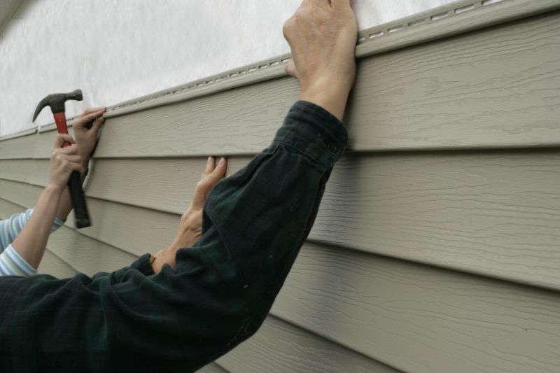 Vinyl Siding Repair Installation Step 1