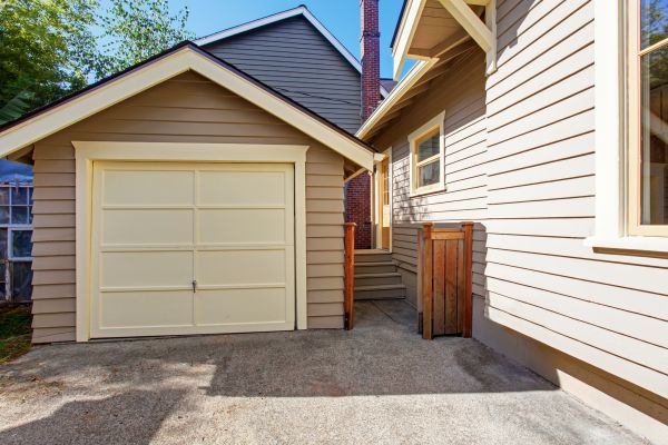 Garage Siding Replacement in Concord